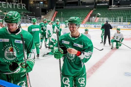 Rögles Mattias Göransson och Linus Sjödin