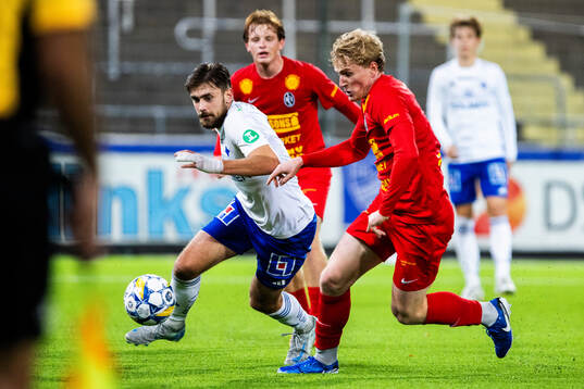Norrköpings Tim Prica och Landskronas Gustaf Westström
