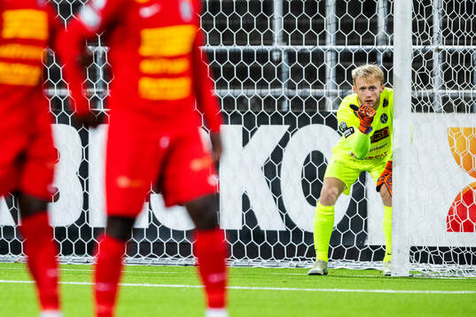 Landskronas målvakt Hampus Pauli
