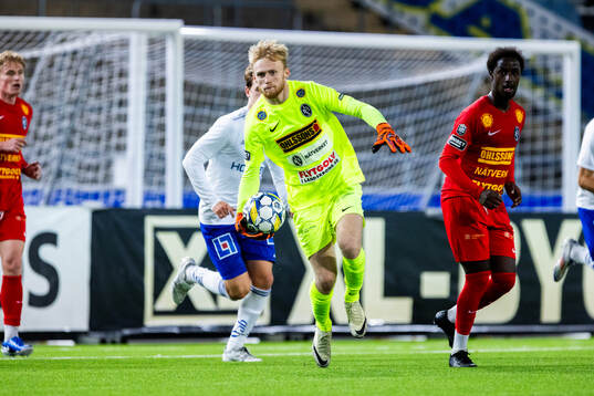 Landskronas målvakt Hampus Pauli