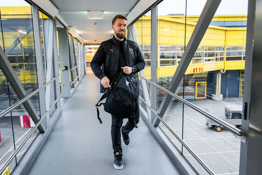 Assistant coach Theodor Olsson of Malmö FF