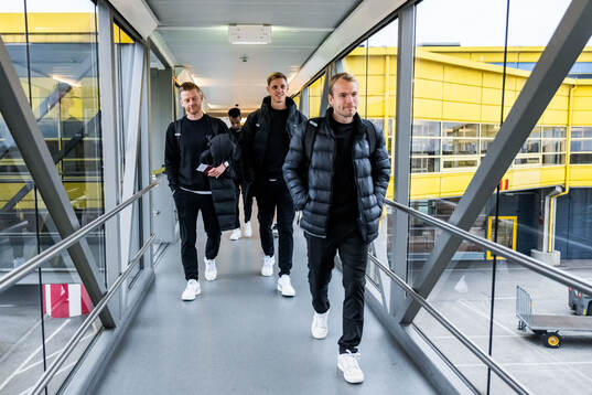 Anders Christiansen, Søren Rieks and Oscar Lewicki of