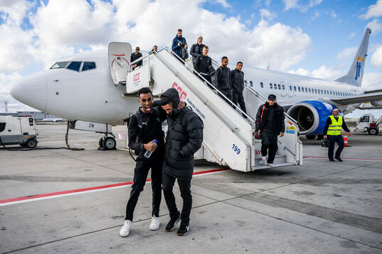 Taha Ali and Zakaria Loukili of Malmö FF