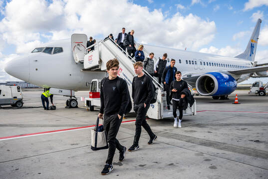 Oliver Berg and Nils Zätterström of Malmö FF