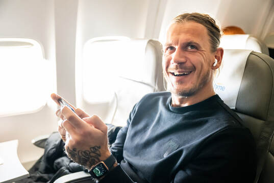 Goalkeeper Johan Dahlin