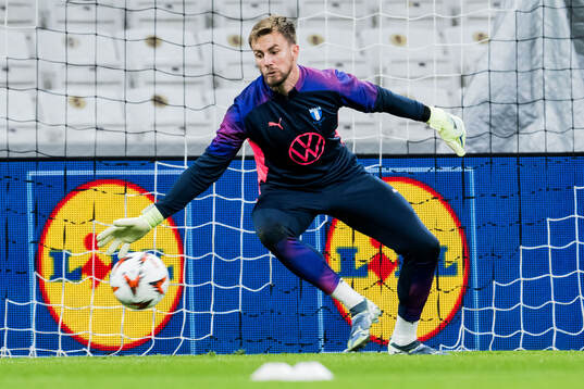 Goalkeeper Ricardo Friedrich of Malmö FF