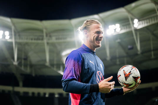 Goalkeeper Johan Dahlin of Malmö FF