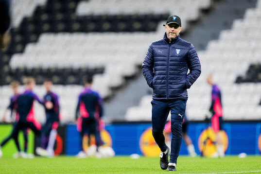 Head coach Henrik Rydström of Malmö FF