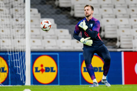 Goalkeeper Ricardo Friedrich of Malmö FF