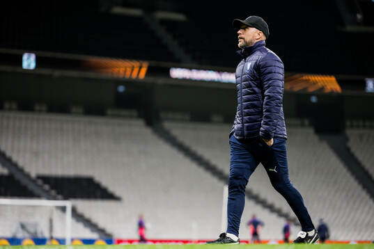 Head coach Henrik Rydström of Malmö FF