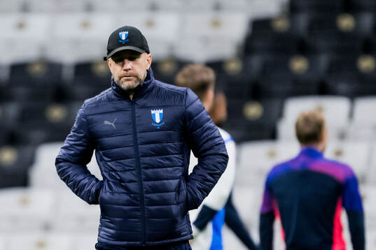Head coach Henrik Rydström of Malmö FF