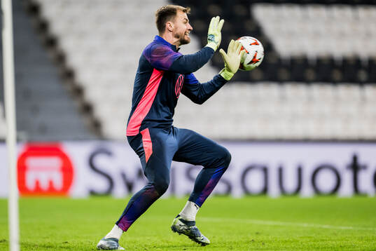Goalkeeper Ricardo Friedrich of Malmö FF
