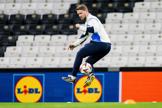 Assistant coach Theodor Olsson of Malmö FF