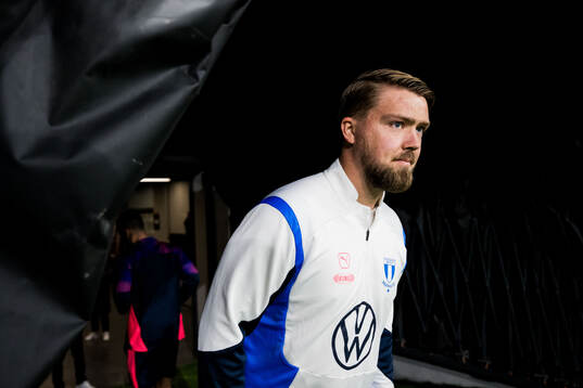 Assistant coach Theodor Olsson of Malmö FF