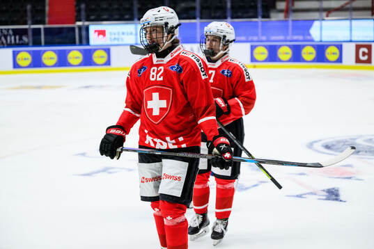 Alessia Baechler of Switzerland looks dejected