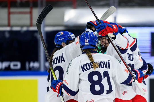 Tereza Radova of Czech Republic celebrates