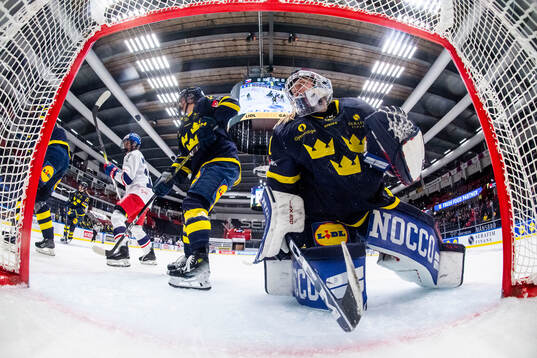 goaltender Ebba Svensson Träff of Sweden