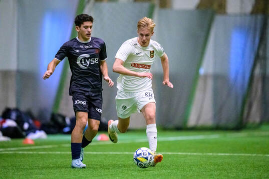 Vikings Ali Abdul Rahim och Brommapojkarnas Rasmus Bergvall