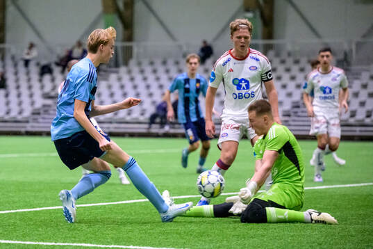 Djurgårdens Melker Morheden och Vålerengas Ulrik Strøm