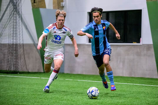 Vålerengas Jakob Stang Granli Hansen och Djurgårdens