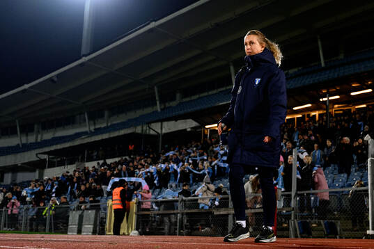 Malmö FFs fysioterapeut Karin Boman