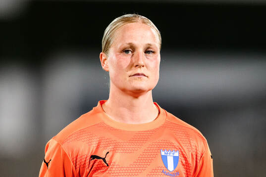 Malmö FFs målvakt Kathrine Østergaard Larsen