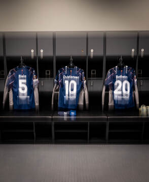 The kit of Søren Rieks, Anders Christiansen and Erik