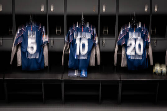 The kit of Søren Rieks, Anders Christiansen and Erik