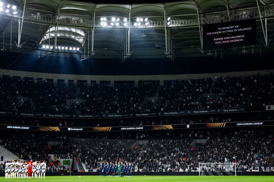 Players of Besiktas and of Malmö FF