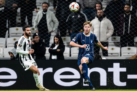 Nils Zätterström of Malmö FF