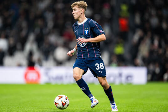 Hugo Bolin of Malmö FF