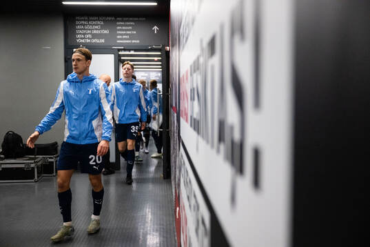Erik Botheim and Nils Zätterström of Malmö FF