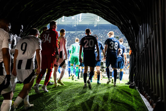 Erik Botheim and Hugo Bolin of Malmö FF