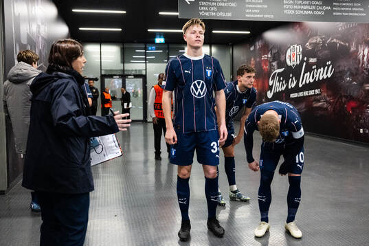 Nils Zätterström of Malmö FF