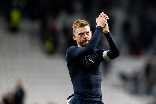 during the UEFA Europa League football match between