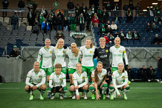 Thea Sørbo, Anna Jøsendal, Smilla Holmberg, Emma Westin,