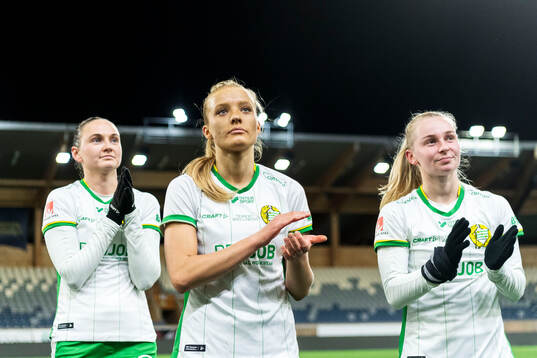 Hammarbys Smilla Holmberg jublar