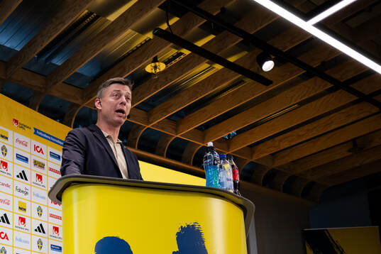 Jon Dahl Tomasson, Head coach of the Swedish men's national