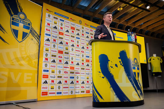 Jon Dahl Tomasson, Head coach of the Swedish men's national