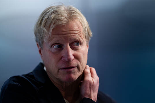 Stefan Pettersson, team manager of the Swedish men's
