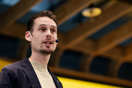 Daniel Bäckström, head coach of the Swedish under-21
