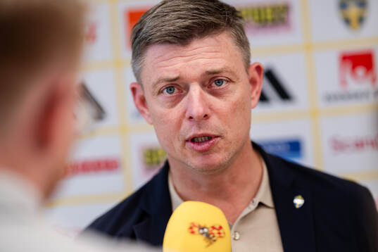 Jon Dahl Tomasson, Head coach of the Swedish men's national