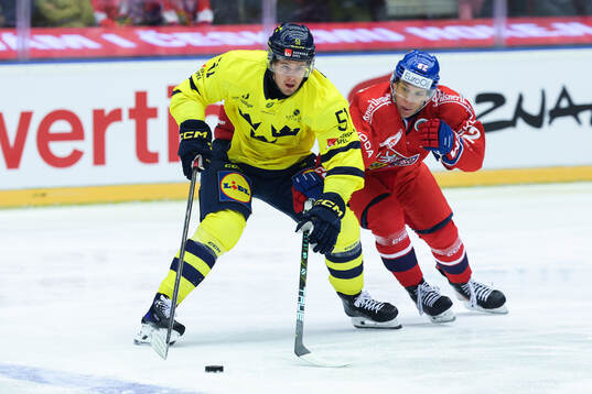 Filip Hållander of Sweden and Jiri Tichacek of Czech