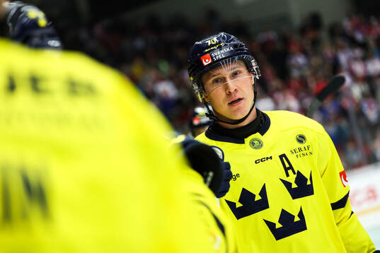 Dennis Rasmussen of Sweden celebrates
