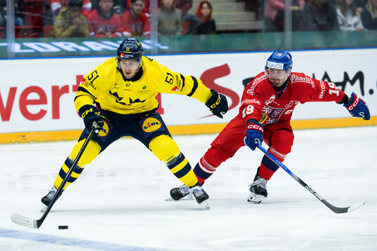 Filip Hållander of Sweden and Jakub Flek of Czech Republic