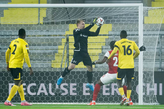 Goalkeeper Isak Pettersson of Elfsborg