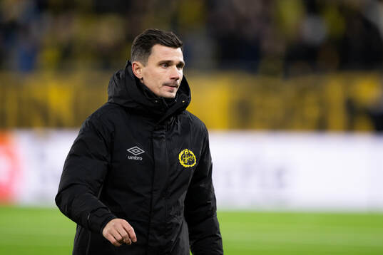 Assistant coach Fredrik Ahlstrand of Elfsborg