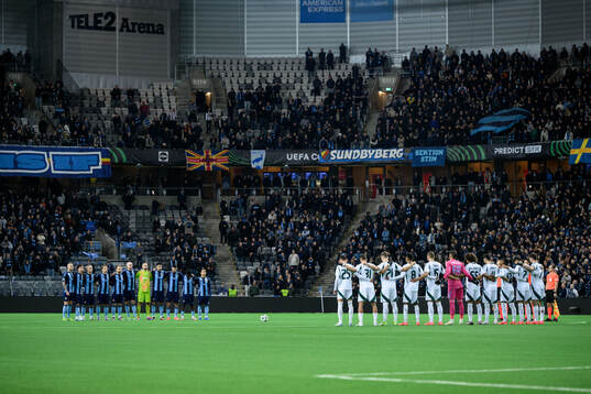 Players of Djurgården and of Panathinaikos