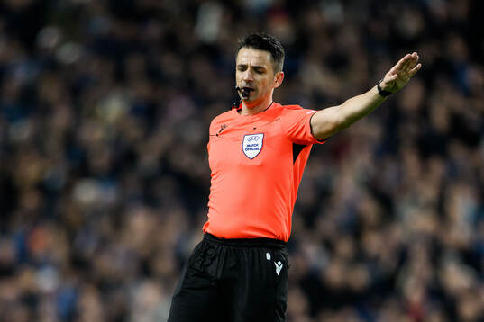 Referee Igor Pajac