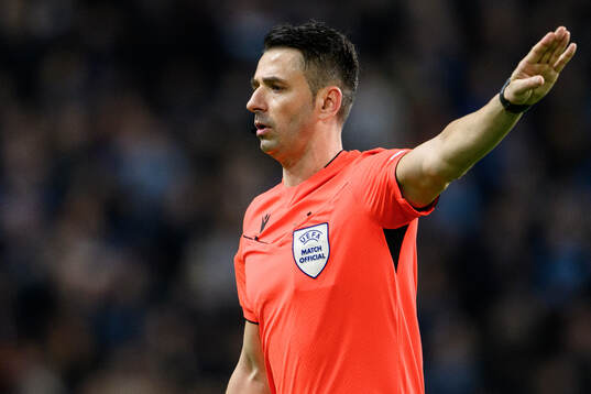 Referee Igor Pajac